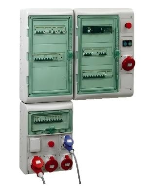 Щиты для модульного оборудования IP67 Caedra